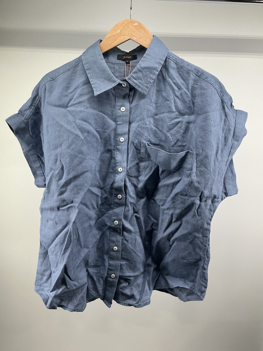 100% European Linen Camp Shirt